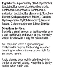 Probiotic Mineralizing Toothpowder