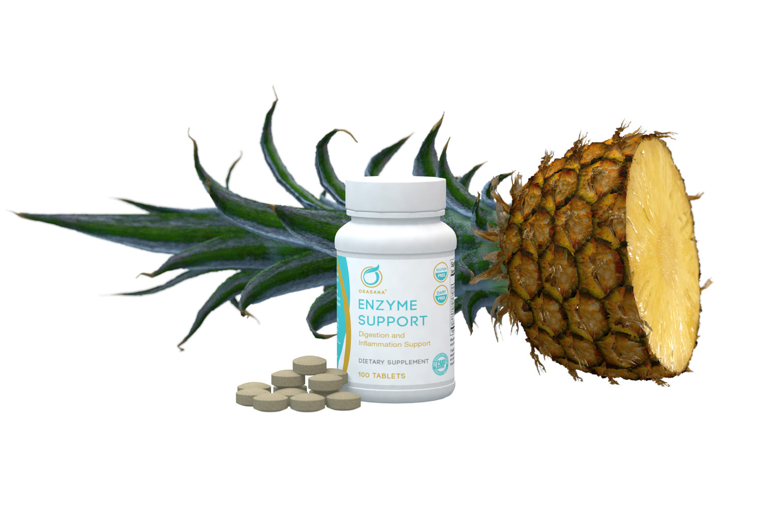 2023 Best Enzyme support for pain relief supplement for trauma, surgical wounds, joint inflammation and muscle soreness