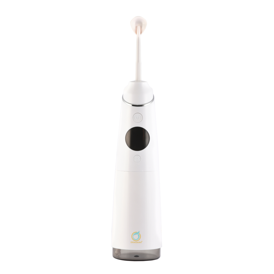 2023 the Waterjet that is the best alternative to string floss. Gentle on gums & teeth.