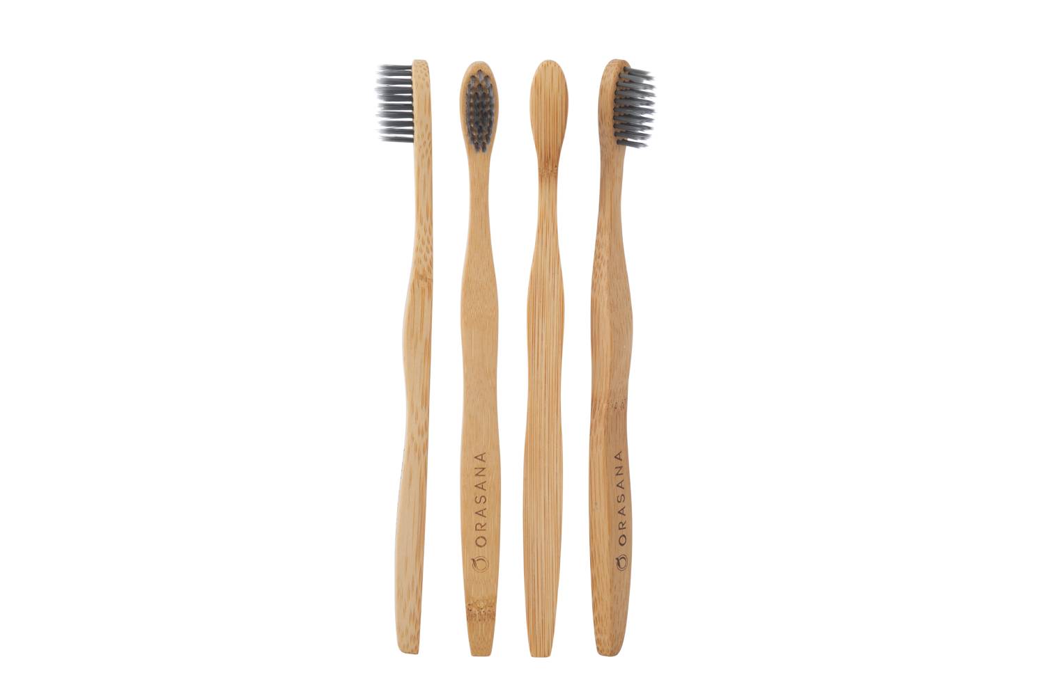 2023 Best Bamboo Toothbrush with charcoal bristles